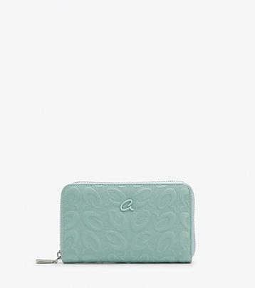 AXEL ΠΟΡΤΟΦΟΛΙ KENZIE ΜΕ ΑΝΑΓΛΥΦΗ ΥΦΗ ΚΑΙ ΦΕΡΜΟΥΑΡ 1101-1810 AQUATIC 670