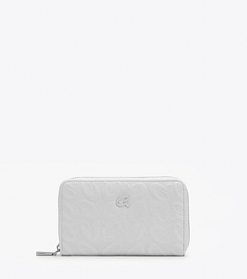 AXEL ΠΟΡΤΟΦΟΛΙ KENZIE ΜΕ ΑΝΑΓΛΥΦΗ ΥΦΗ ΚΑΙ ΦΕΡΜΟΥΑΡ 1101-1810 WHITE 037