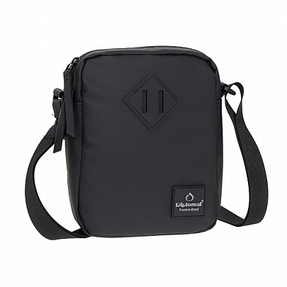 Diplomat Ανδρική Τσάντα Ώμου / Χιαστί BR301 Black