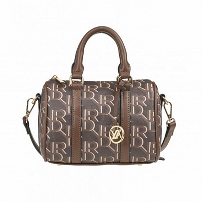 Verde Γυναικεία Τσάντα Χειρός 16-8228 Brown