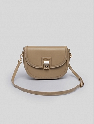 Nolah Τσάντα Χιαστί Ώμου Madrid Light Beige