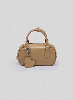 Nolah Τσάντα Χιαστί Ώμου Lovey Beige Silver