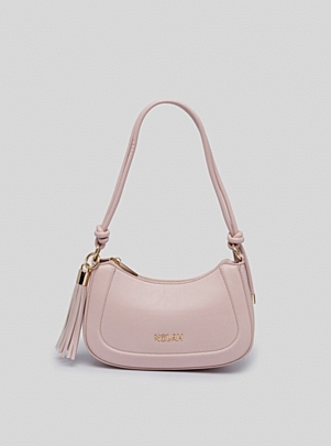 Nolah Τσάντα Χιαστί Ώμου Melina Pastel Pink