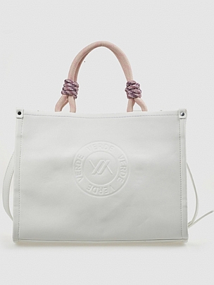 Verde Γυναικεία Τσαντα Χειρός Ώμου 16-8331 White