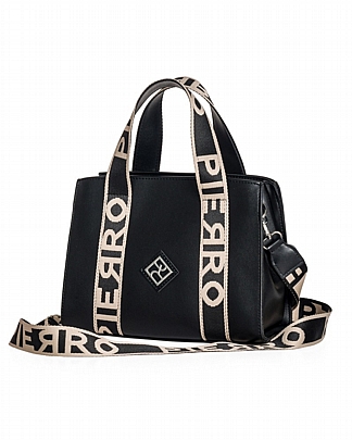 Pierro Τσάντα Χειρός Poly Strap Black
