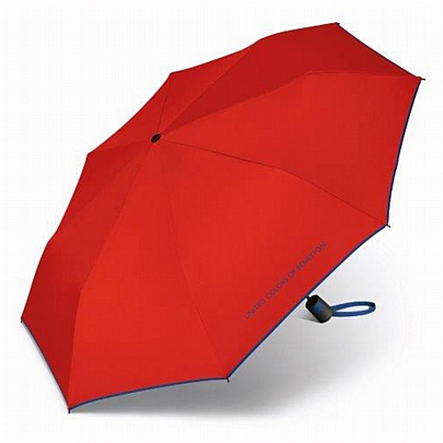 Benetton Ομπρέλα Mini Χειροκίνητη 56203 Red