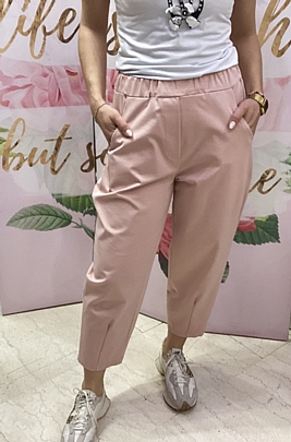 ΓΥΝΑΙΚΕΙΟ ΠΑΝΤΕΛΟΝΙ ΜΕ ΛΑΣΤΙΧΟ ΣΤΗ ΜΕΣΗ AD 8486 Ροζ