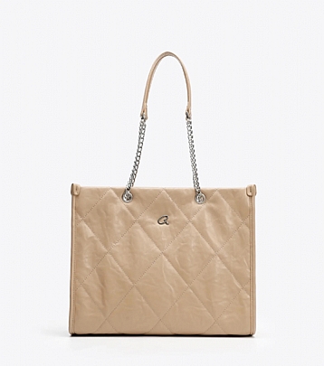 AXEL ΤΣΑΝΤΑ ΩΜΟΥ DELORES ΜΕ ΡΑΦΕΣ ΚΑΙ ΔΙΠΛΑ ΧΕΡΟΥΛΙΑ 1010-3430 BEIGE