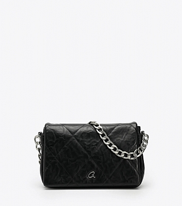 AXEL ΤΣΑΝΤΑ ΩΜΟΥ DELORES ΜΕ ΡΑΦΕΣ ΚΑΙ ΑΛΥΣΙΔΑ 1010-3429 BLACK