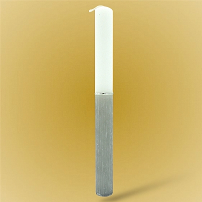 Προϊόν: Λαμπάδα κυλινδρική αρωματική LA26030 Γκρί Λαμπάδα κυλινδρική αρωματική LA26030 Γκρί