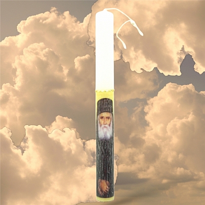 Προϊόν: Λαμπάδα κυλινδρική με τον Άγιο Παίσιο LA26048 Παίσιος Λαμπάδα κυλινδρική με τον Άγιο Παίσιο LA26048 Παίσιος