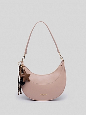 Nolah Τσάντα Χιαστί Ώμου Fabela Dusty Pink Light Gold<br /><br /><br /><br /><br />