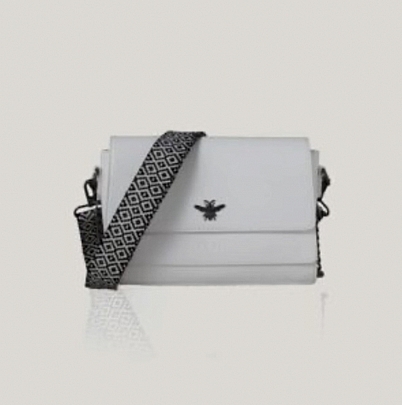 Nolah Γυναικεία Τσάντα Χιαστί Ώμου Eva White