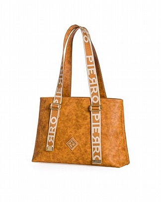 Pierro Τσάντα Ώμου Ingrid Strap Taba