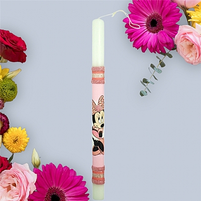 Προϊόν: Λαμπάδα με την Minnie pink LA26321 Minnie pink Λαμπάδα με την Minnie pink LA26321 Minnie pink