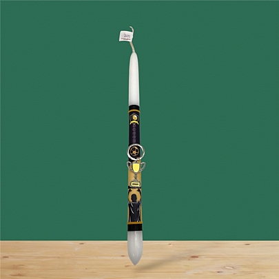 Λαμπάδα με Κίτρινο Κύπελο LA26772 Κίτρινο