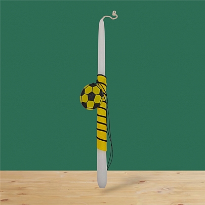 Προϊόν: Λαμπάδα με Κίτρινη μπάλα LA1210 Κίτρινη μπάλα Λαμπάδα με Κίτρινη μπάλα LA1210 Κίτρινη μπάλα