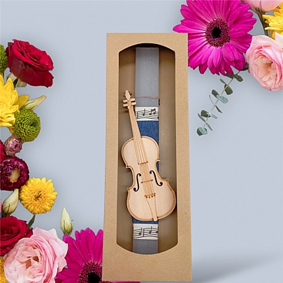 Προϊόν: Λαμπάδα κυλινδρική με διακοσμητικό βιολί LA1215 Βιολί Λαμπάδα κυλινδρική με διακοσμητικό βιολί LA1215 Βιολί