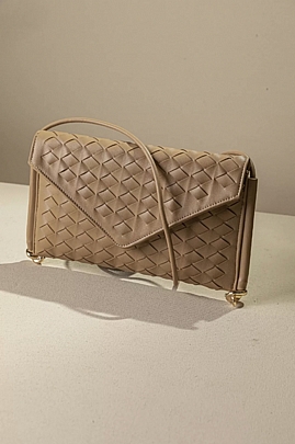 Fragola γυναικεία τσάντα φάκελος χειρός C1020-Dark beige