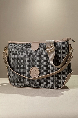 Fragola γυναικεία τσάντα ώμου-χιαστί CA17-fh-black-nude