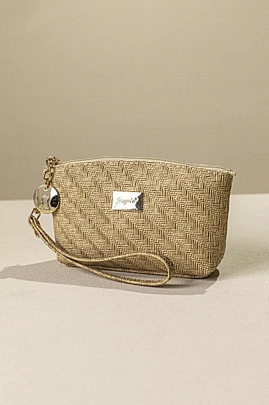 Fragola- Πορτοφόλι – Νεσεσέρ PC013STRW-dark-beige-straw<br />