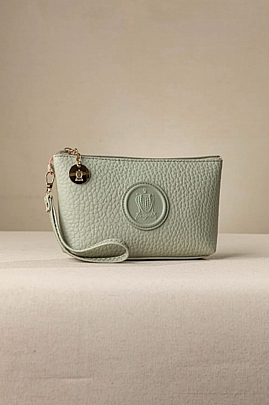 Fragola- Πορτοφόλι – Νεσεσέρ χειρός με αποσπώμενη χειρολαβή PC014-C-light-green<br />