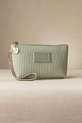 Fragola- Πορτοφόλι – Νεσεσέρ χειρός με αποσπώμενη χειρολαβή PC014-S-light-green
