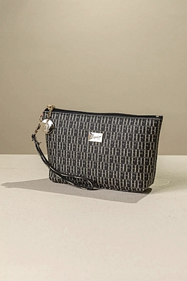 Fragola- Πορτοφόλι – Νεσεσέρ χειρός με αποσπώμενη χειρολαβή PC014STRW-fh-black<br />