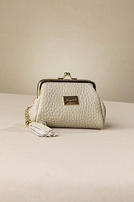 Fragola Μικρο Πορτοφόλι κερμάτων PC05-F-ivory