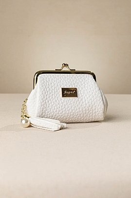 Fragola Μικρο Πορτοφόλι κερμάτων PC05-F-white