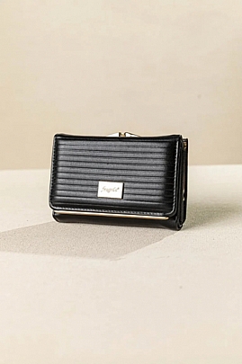 Fragola Γυναικείο Πορτοφόλι με κλείσιμο clutch PC387-black
