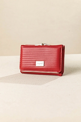 Fragola Γυναικείο Πορτοφόλι με κλείσιμο clutch PC387-red

