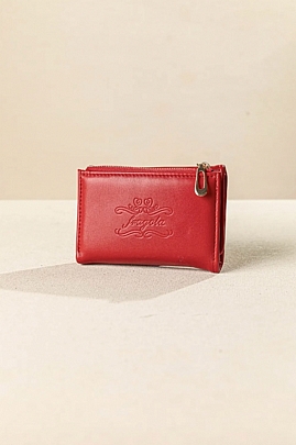 Fragola Πορτοφόλι με φερμουάρ PC395-red


