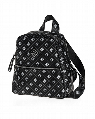 Pierro Τσάντα Πλάτης Athena Monogram Black