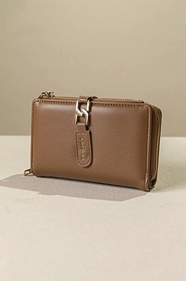 Fragola Μεσαίο πολυθέσιο γυναικείο πορτοφόλι PC397-brown<br /><br /><br />