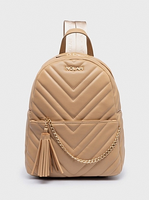 Nolah Γυναικεία Τσάντα Πλάτης Pedro Beige<br /><br /><br /><br />