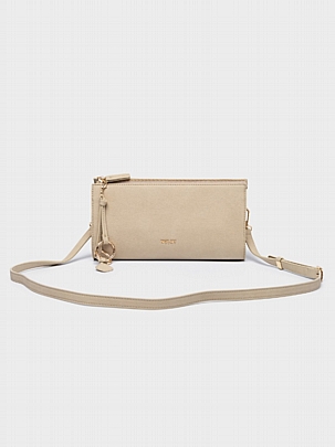 Nolah Γυναικεία Τσάντα ώμου/χιαστί Aura Ivory