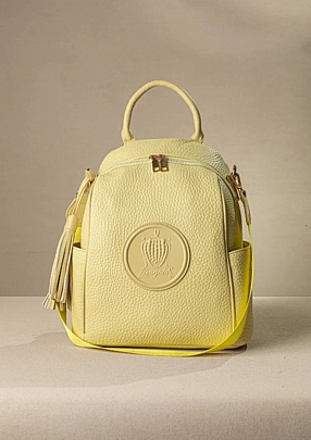 Fragola Γυναικεία Τσάντα Πλάτης T14FE216-light-yellow