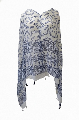 Achilleas Accessories Φουλάρι-Εσάρπα 26000550 Blue