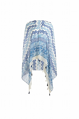 Achilleas Accessories Φουλάρι-Εσάρπα 26000558 Blue