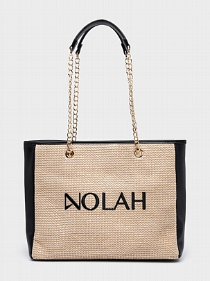 Nolah Τσάντα ώμου Venice Beige Black<br /><br />