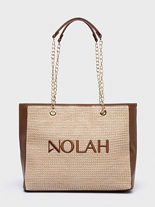 Nolah Τσάντα ώμου Venice Beige Brown<br /><br />