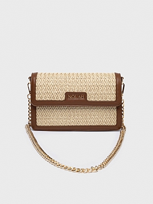 Nolah Τσάντα Χιαστί Ώμου Maya Brown<br /><br />