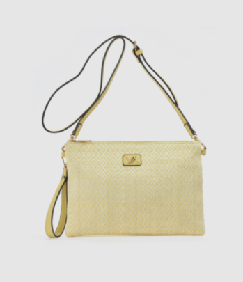 Verde Γυναικεία Τσάντα Χειρός/Χιαστί 16-8508 Yellow