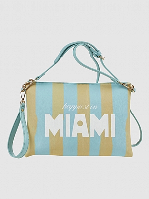 Verde Γυναικεία Τσάντα Χειρός/Χιαστί 16-8387 Miami