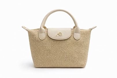 Ψάθινη Γυναικεία Τσάντα Χειρός/Χιαστί Ari Gorgio 2618 Beige-P