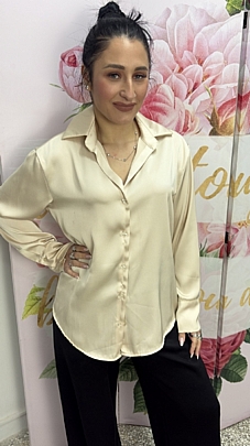 Πουκάμισο 20276 Beige