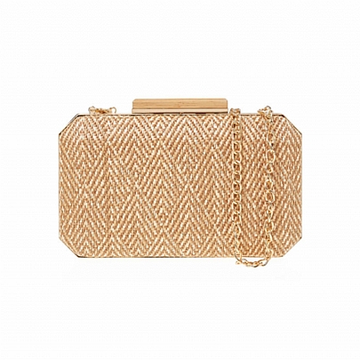 Verde Γυναικείο Τσαντάκι Βραδινό 01-1710 Beige