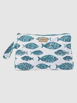 Verde Pouch Bag 07-0406 Aqua