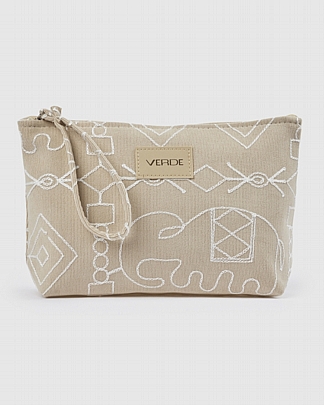 Verde Pouch Bag 07-0432 Beige